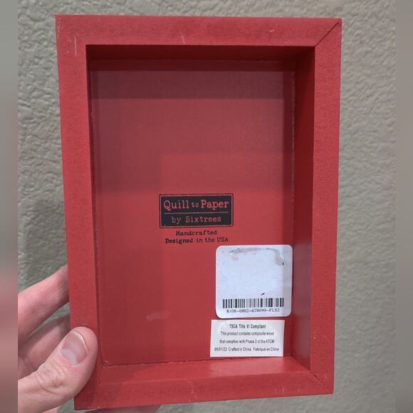 Always and Forever Red Wooden‎ Valentine's Day Heart Love Wall Tabletop Decor - Picture 5 of 9